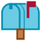 Closed Mailbox With Raised Flag emoji on HTC